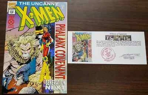 The Uncanny X-Men (1963) #316 SIGNED Dan Green w/ Notarized Witness of Signature - Picture 1 of 5