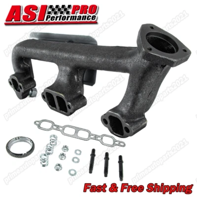 Left Exhaust Manifold Kit Fit 88-95 Chevrolet GMC C1500/C2500/C3500 K1500 Pickup Foto 1 de 4