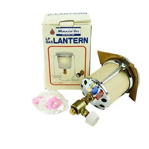 Vintage Maxie-Gas Lantern Lamp - Picture 1 of 10