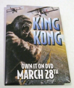 King Kong 2006 DVD Promo Botón Naomi Watts - Imagen 1 de 2