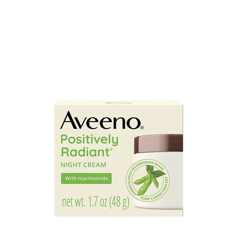 Aveeno Positively Radiant Intensive Night Cream 1.7 oz