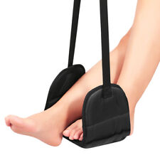 Adjustable Airplane Foot Rest Portable Foot Hammock for Travel Office Flight