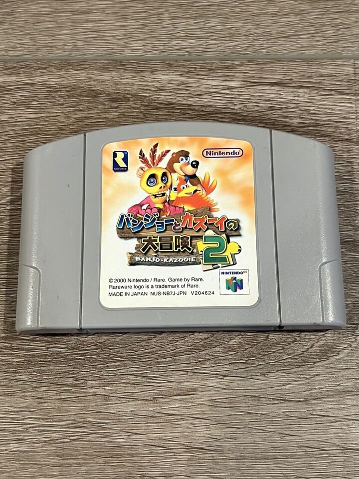 Banjo to Kazooie no Daiboken 2 N64 Nintendo 64 Japanese ver Tested