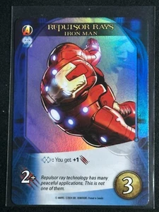 2024 Upper Deck Marvel Renditions Spider-Man Legendary TCG Iron Man FOIL - Picture 1 of 2