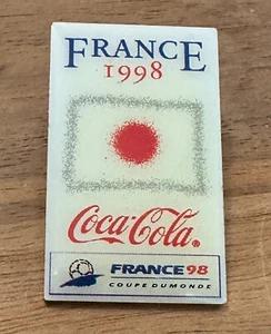 France 1998 World Cup FIFA Soccer Coca JAPAN Flag Pin - Picture 1 of 1