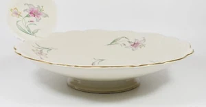 Großer 33 cm Durchmesser Rosenthal Pompadour Tisch Mittelstück Kompott ~ Lilien Design - Bild 1 von 4