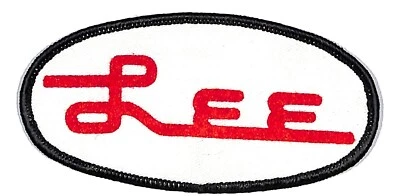 Armas de fuego de recarga Lee (precisión) de colección Emb. Parche ovalado 4" - c1970-80s Foto 1 de 2