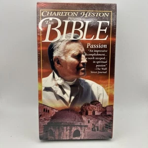 Charlton Heston presents The Bible: Passion (VHS 1993) New sealed - Picture 1 of 2