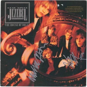 Jay Aston & Michael Aston Gene Loves Jezebel Signed House of Dolls Album - BAS - Picture 1 of 1