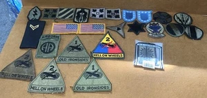 large lot of military 27 patches + United States - Picture 1 of 16