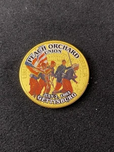 Medio dólar coloreado Kennedy JFK Guerra Civil Peach Orchard Union envío gratuito - Imagen 1 de 2