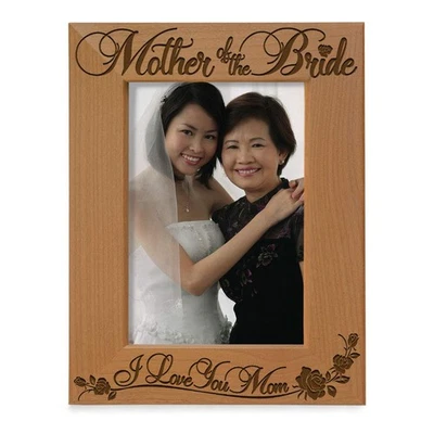 - Mother of The Bride Picture Frame (4x6 Vertical) - Image 1 of 4