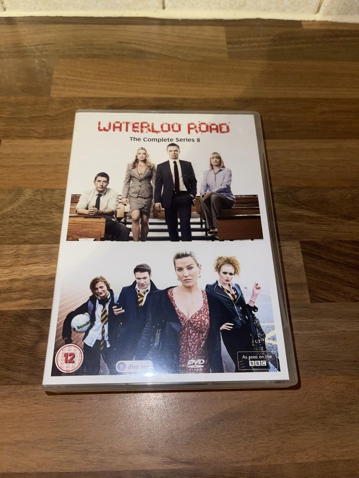 Waterloo Road The Complete Series 8 DVD Boxset School Drama 9 Disc Set - Image 1 of 4