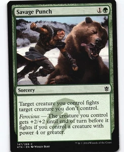 Savage Punch C Khans of Tarkir 147 KTK - Picture 1 of 2