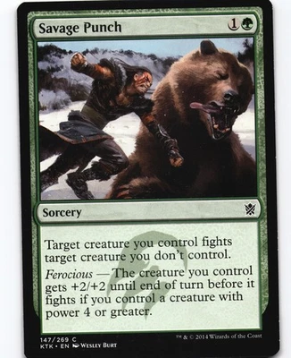 Savage Punch C Khans of Tarkir 147 KTK - Image 1 of 2