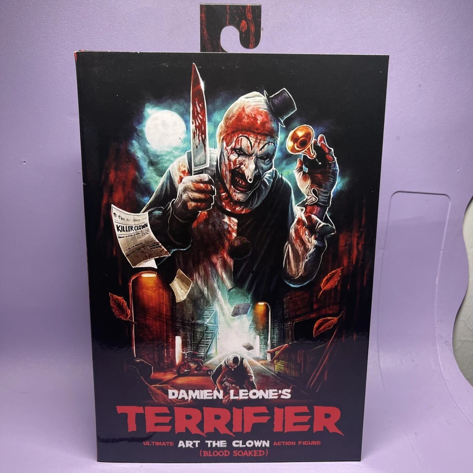 NECA Terrifier Ultimate Art The Clown Blood Soaked Figure Walmart