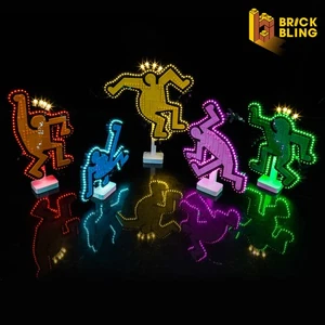 Luz LED BrickBling para LEGO Keith Haring - Figuras de baile 31216 (estándar) - Imagen 1 de 16