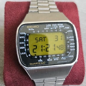 Vintage Seiko M158 5009 Aka Pan-am Digital Watch Serviced - Picture 1 of 13