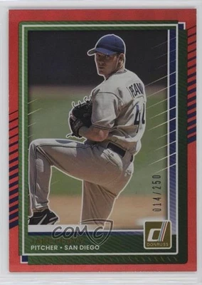 Panini Donruss 2025 rojo/250 Jake Peavy #49 Foto 1 de 2