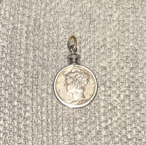 1944 Mercury Dime Pendant - Picture 1 of 2