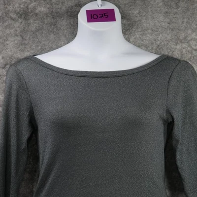 Michael Stars for Anthropologie Shirt Womens M/L Boatneck Elbow Sleeve Knit USA - Image 1 of 4