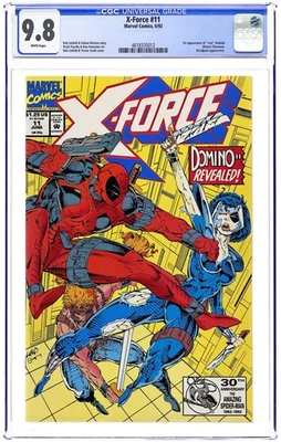 X-Force #11D CGC 9.8 1992 4618335012 1ª app. Dominó 'real' Foto 1 de 2