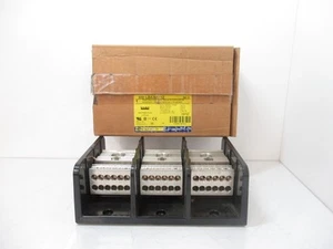 Square D 9080LBA365112 Power Distribution Block 3-Pole, 1 Line, 12 Load, Ser. C - Picture 1 of 8