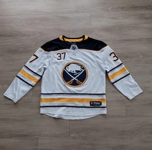 Casey Mittelstadt Buffalo Sabres Men's Large Jersey Fanatics - Picture 1 of 4