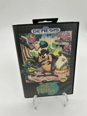 Taz-Mania (Sega Genesis, 1992) Completo En Caja Con Manual Foto 1 de 4