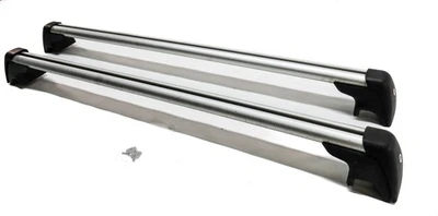 Porsche Cayenne (958) 2016 portaequipajes de techo delantero y trasero juego con llaves Foto 1 de 4