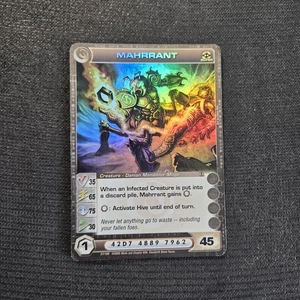 Chaotic TCG Zenith Of The Hive Mahrrant Super Rare Holo Card 27/100 - Picture 1 of 2