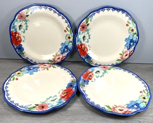 The Pioneer Woman Vintage blau 10,5" Essteller - 4er Set - Bild 1 von 6