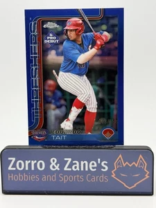 EDUARDO TAIT 2025 TOPPS PRO DEBUT CROMO Azul/150 #PDC-173 Phillies/Trillos - Imagen 1 de 3
