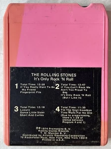 The Rolling Stones It’s Only Rock ‘N Roll Open/Loose 8 Track Tape 1974 Promotone - Picture 1 of 10