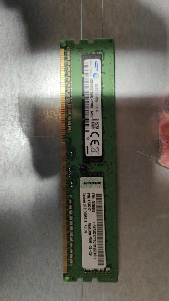 IBM 47J0217 8GB PC3L-12800E DDR3-1600 2RX8 ECC - Image 1 of 1