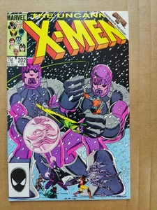 Uncanny X-Men #202  MARVEL Comics 1986 VF/NM Direct Uncirculated  - Picture 1 of 5