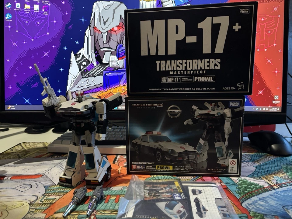 Auténtico anime Takara Tomy Transformers obra maestra MP-17+ Prowl Foto 1 de 1