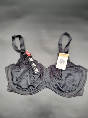 Lilyette Dreamwire Minimizer Underwire Bra 34DD Black #0428 New with tags - Image 1 of 4