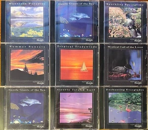 9x Listener's Choice Nature's Magic Relaxation CD Lot Sounds Dolphins Whales - Picture 1 of 5