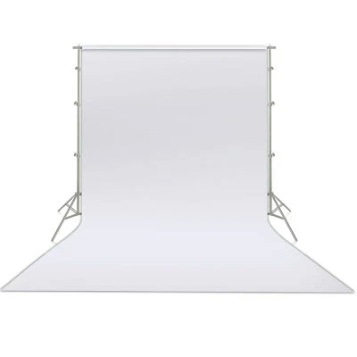 Фон белый экран чистый муслин для фотостудии 6,56 фута 10 футов 20 футов - Изображение 1 из 4