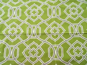 TELA TAPICERÍA DE ALGODÓN VERDE PERIDOTO RICHLOOM MALIBAR 2 7/8 YARDAS @ $10.99/YD - Imagen 1 de 5