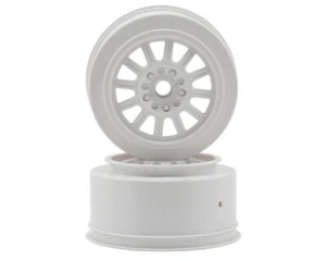 JConcepts Rulux Short Course Wheels White (2) SC10 Front (Not Hex) JCO3317 New - Picture 1 of 1
