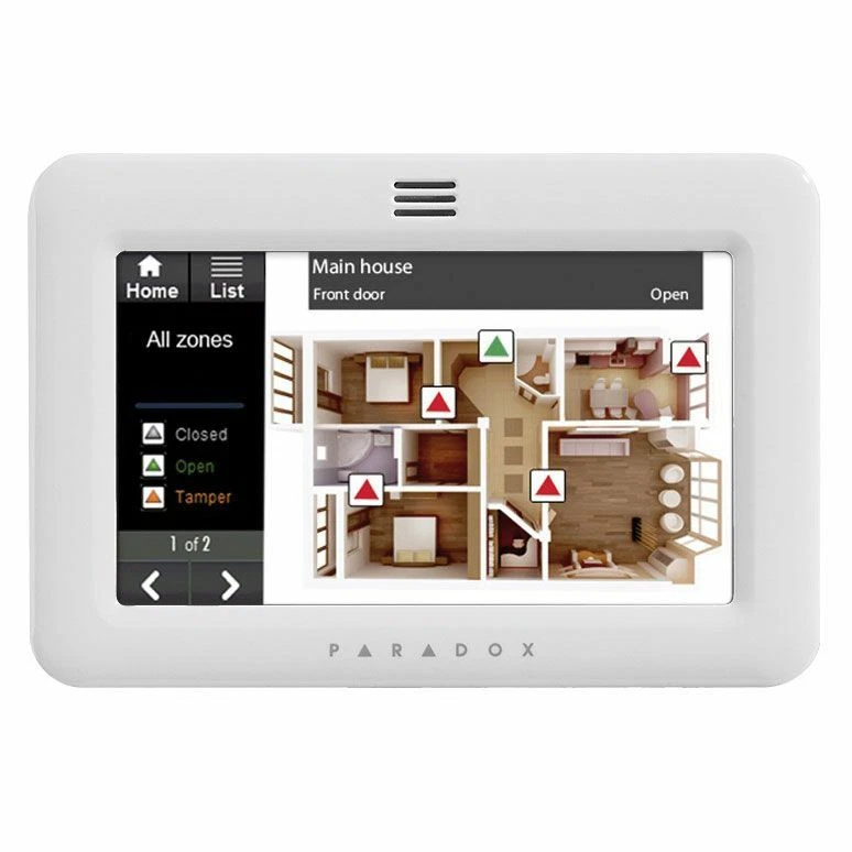 Paradox TM50 Teclado de Grado 3 con pantalla táctil con…