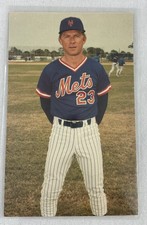 1986 Bud Harrelson, New York Mets 25th Anniversary Color Postcard
