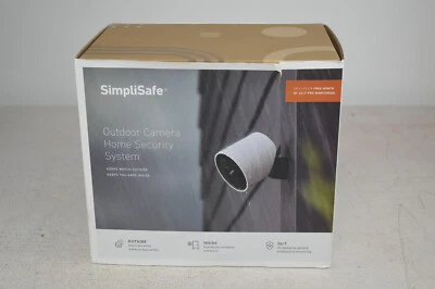 SimpliSafe Outdoor Camera Home Security System w/ 2 Cameras - Image 1 of 4