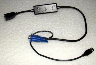 Dell UF366 520-294-503 USB System Interface KVM POD Switch SIP CIM Cable - Image 1 of 3