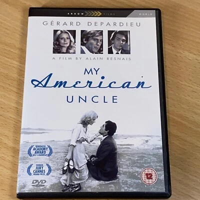 My American Uncle DVD, Gerard Depardieu, Roger Pierre, Nicole Garcia, Reg 0 - image 1 of 4