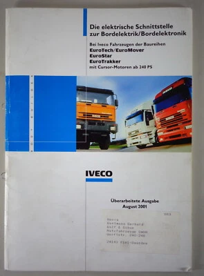 Manual Iveco Interfaz Eléctrica Para La Electrónica De A Bordo Fecha 08/2001 - Imagen 1 de 3