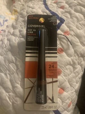 Covergirl Get In Line Active Liquid Liner 355 Amber Intensity Make-up New - Image 1 of 2