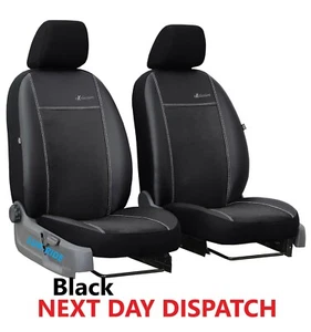 FORD TRANSIT CONNECT 2015 - 2025 ART. LEATHER & ALICANTE TAILORED SEAT COVER - Picture 1 of 6